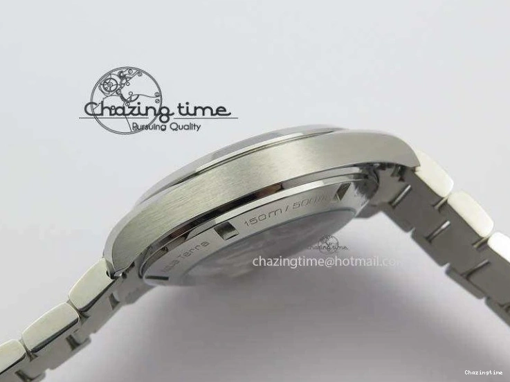 0505 Aqua Terra “James Bond” SS V6F 1:1 Best Edition Blue Textured Dial On SS Bracelet A GoodFit 8202